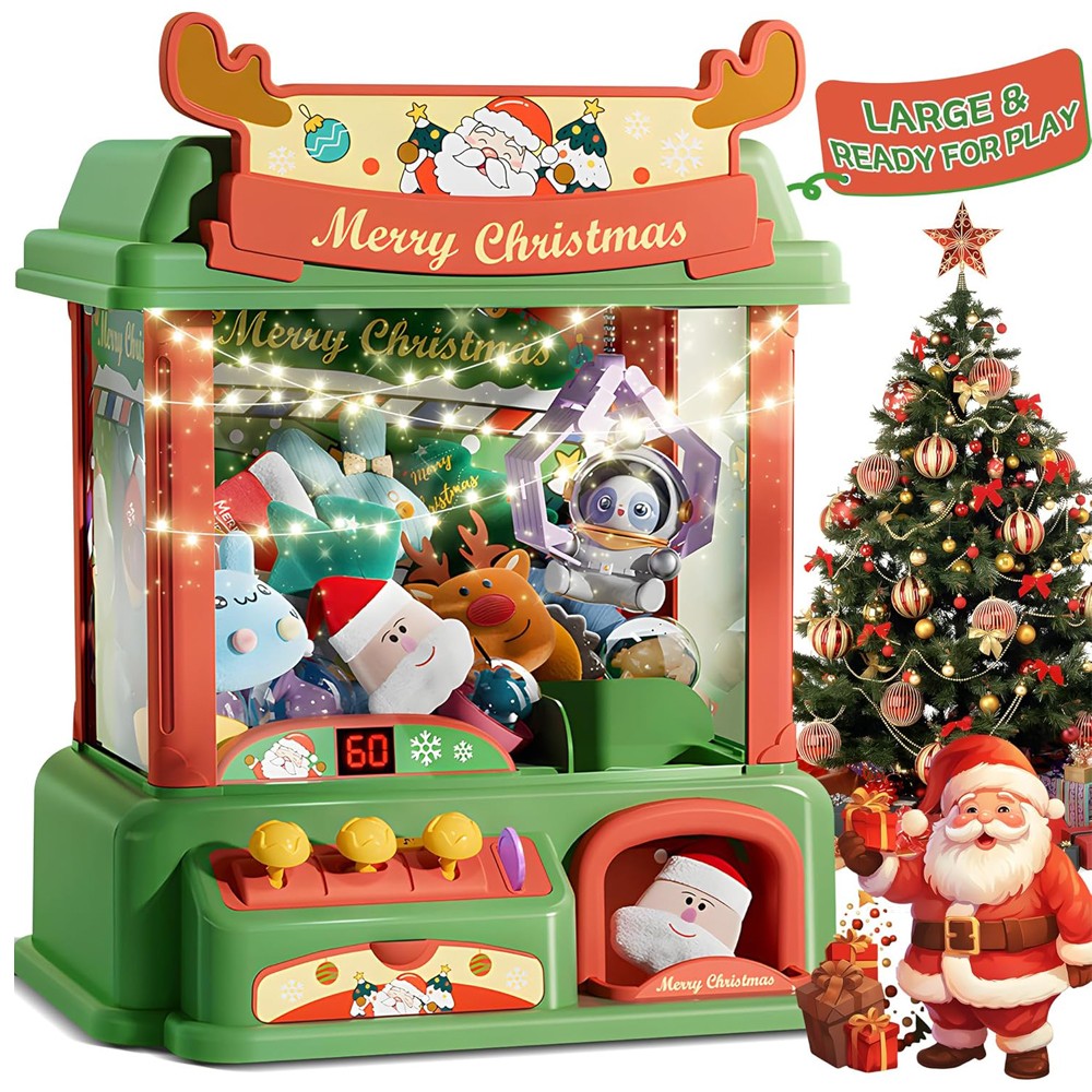 Christmas Claw Machine For Kid - Arcade Vending & Laundry Revenue 评论和价格