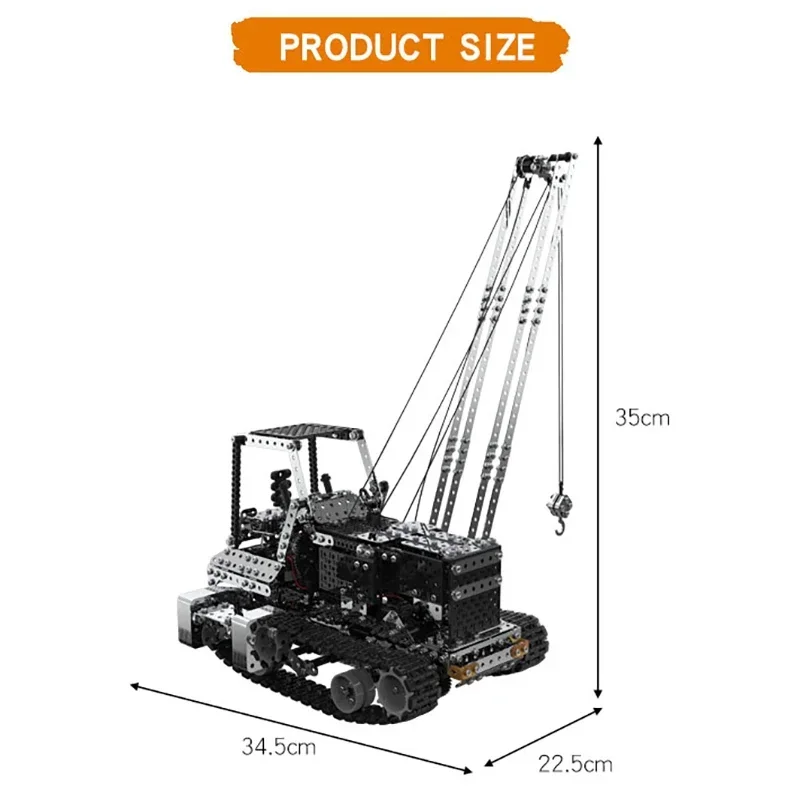 DIY Metal RC Crane Electric Ho - Claw Crane Machine 评论和价格