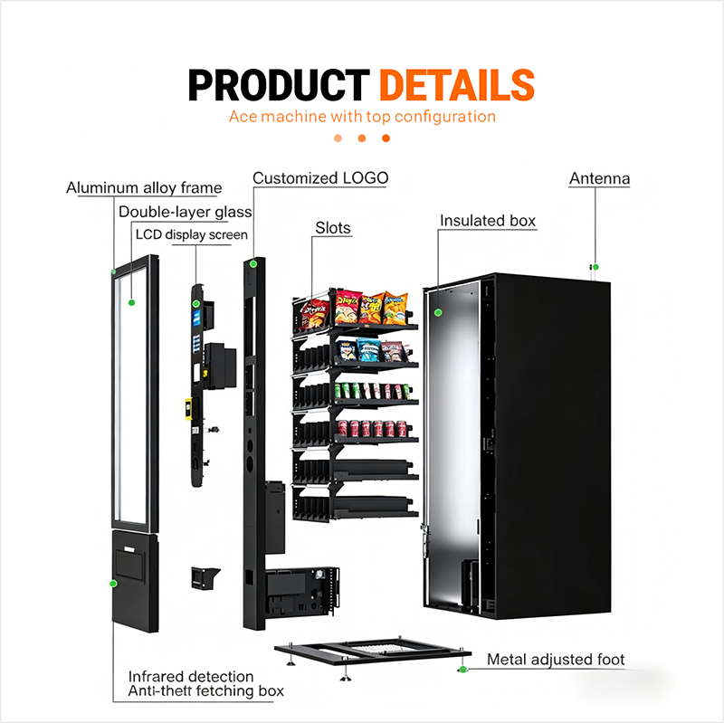 Snack Drink Vending Machine Au - Commercial Vending Machine 评论和价格